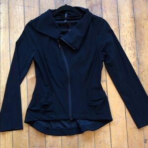 Porto San Francisco asymmetrical tech-wear jacket size 0